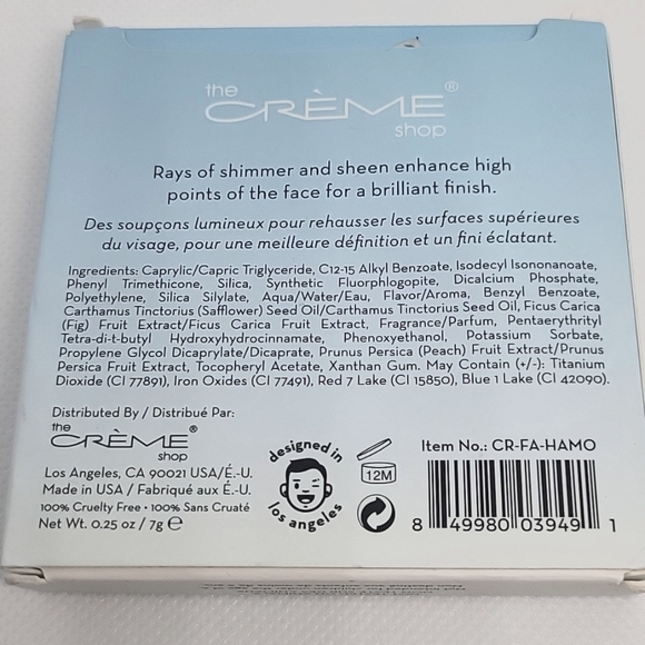 🌴 The Creme Shop Aurora Powder Highlighter Moonshine Blue - Picture 6 of 9